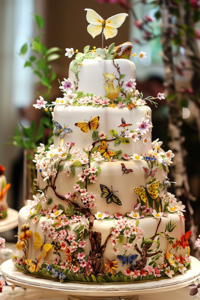 Spring Wedding Cake 1