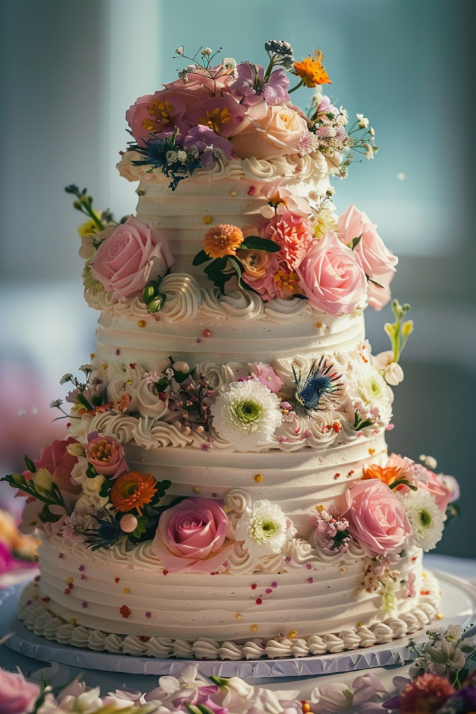 Spring Wedding Cake 3