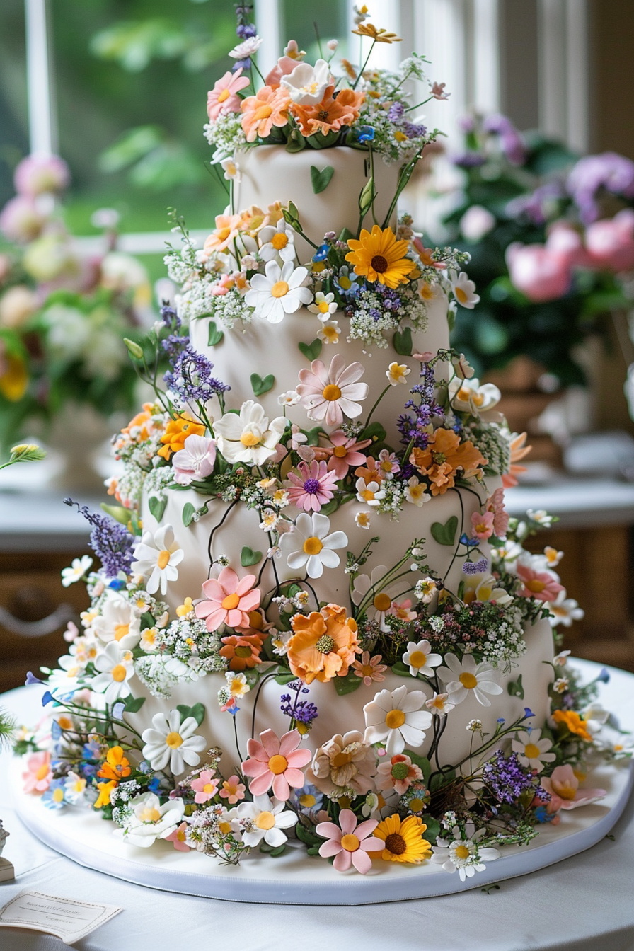 Spring Wedding Cake 7