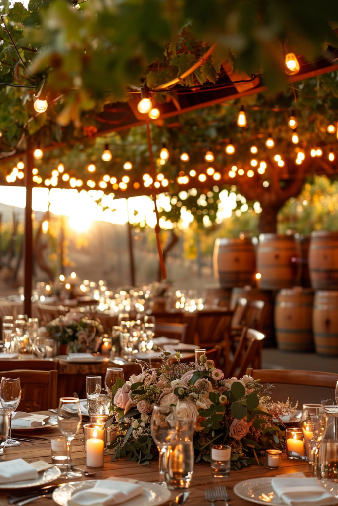 Winery Wedding Reception Ideas 7